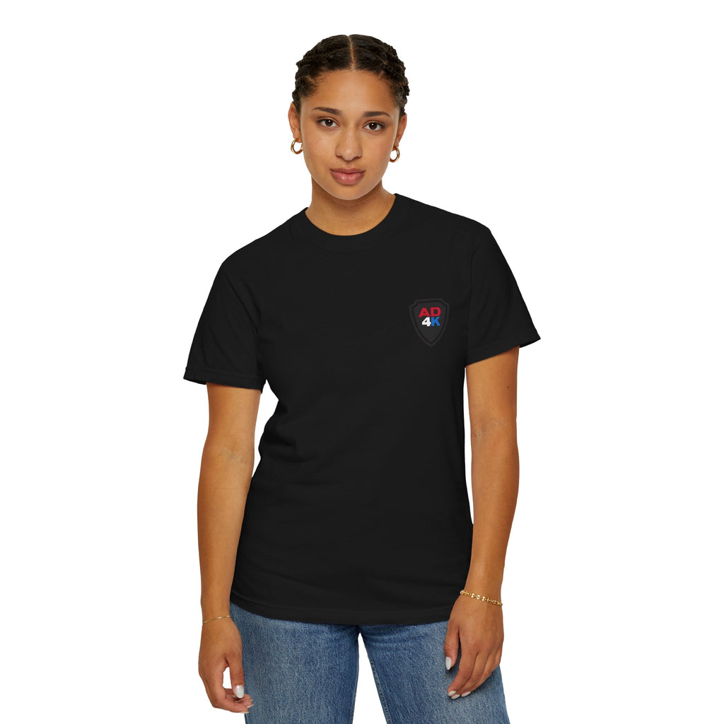 AD4K Shield Adult Tee — Black
