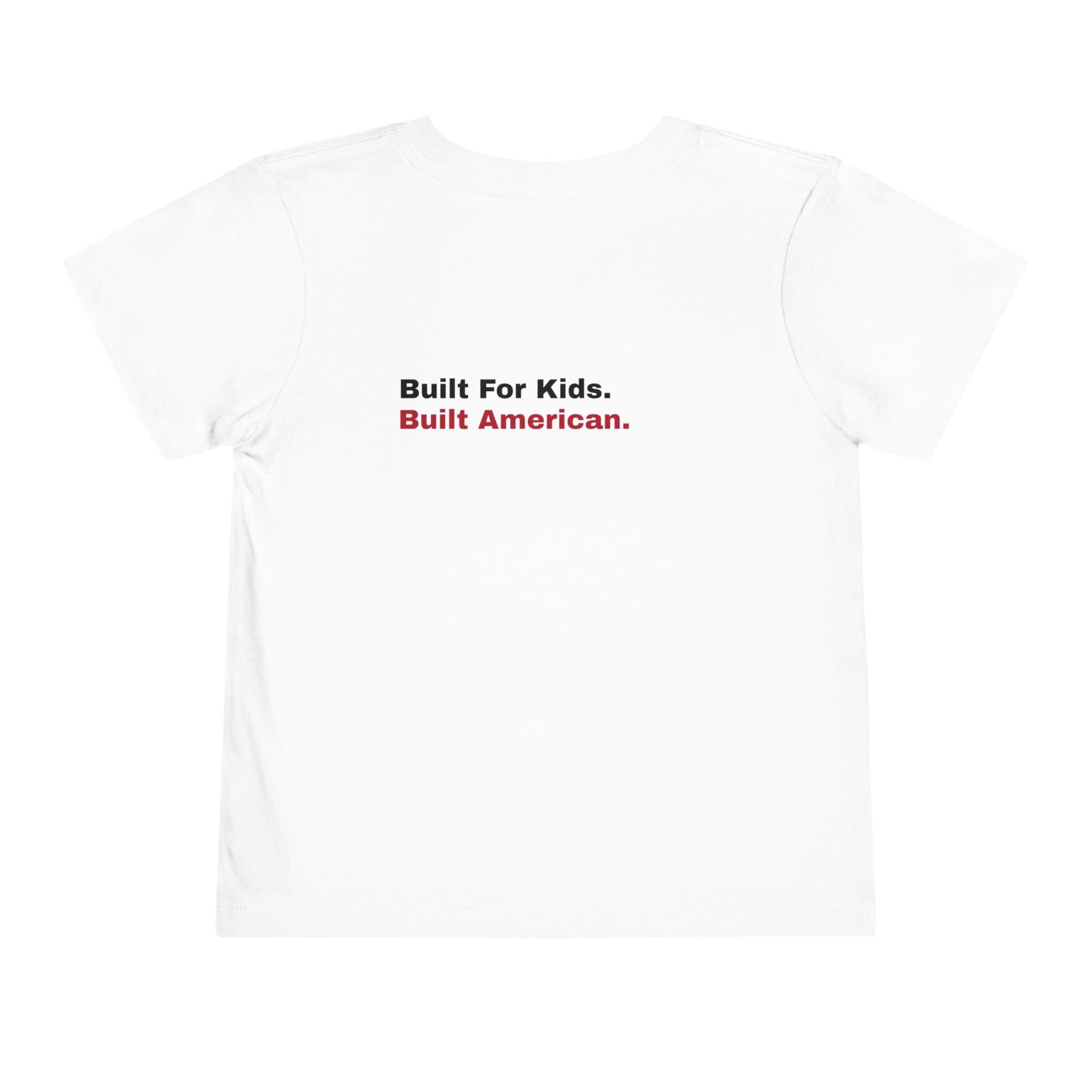 AD4K Shield Toddler Tee — White