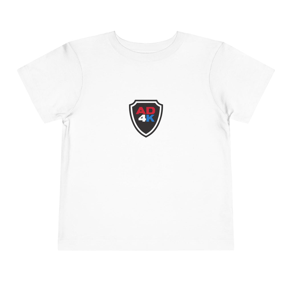 AD4K Shield Toddler Tee — White