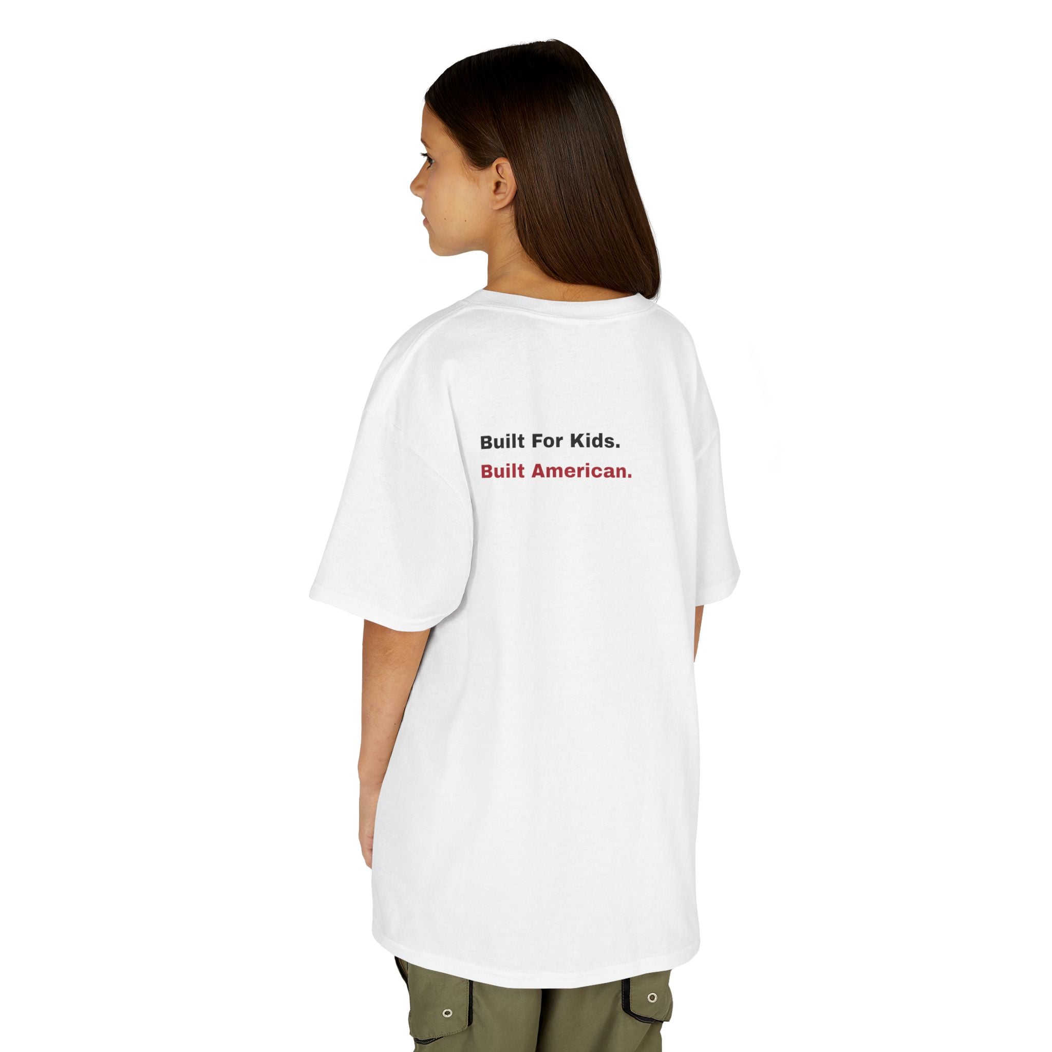 AD4K Shield Youth Tee — White