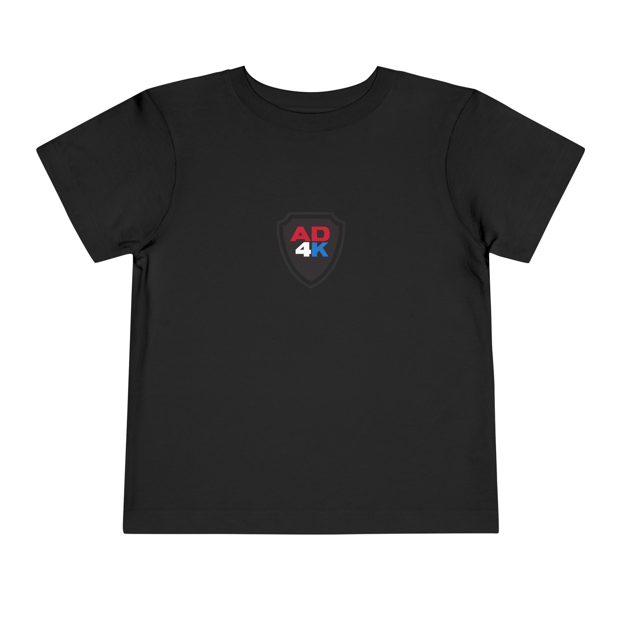 AD4K Shield Toddler Tee — Black