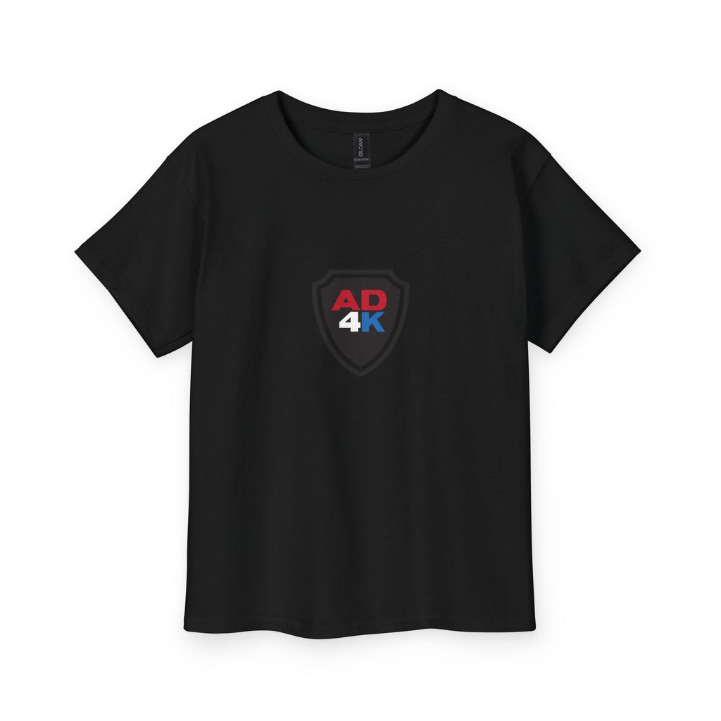 AD4K Shield Youth Tee — Black