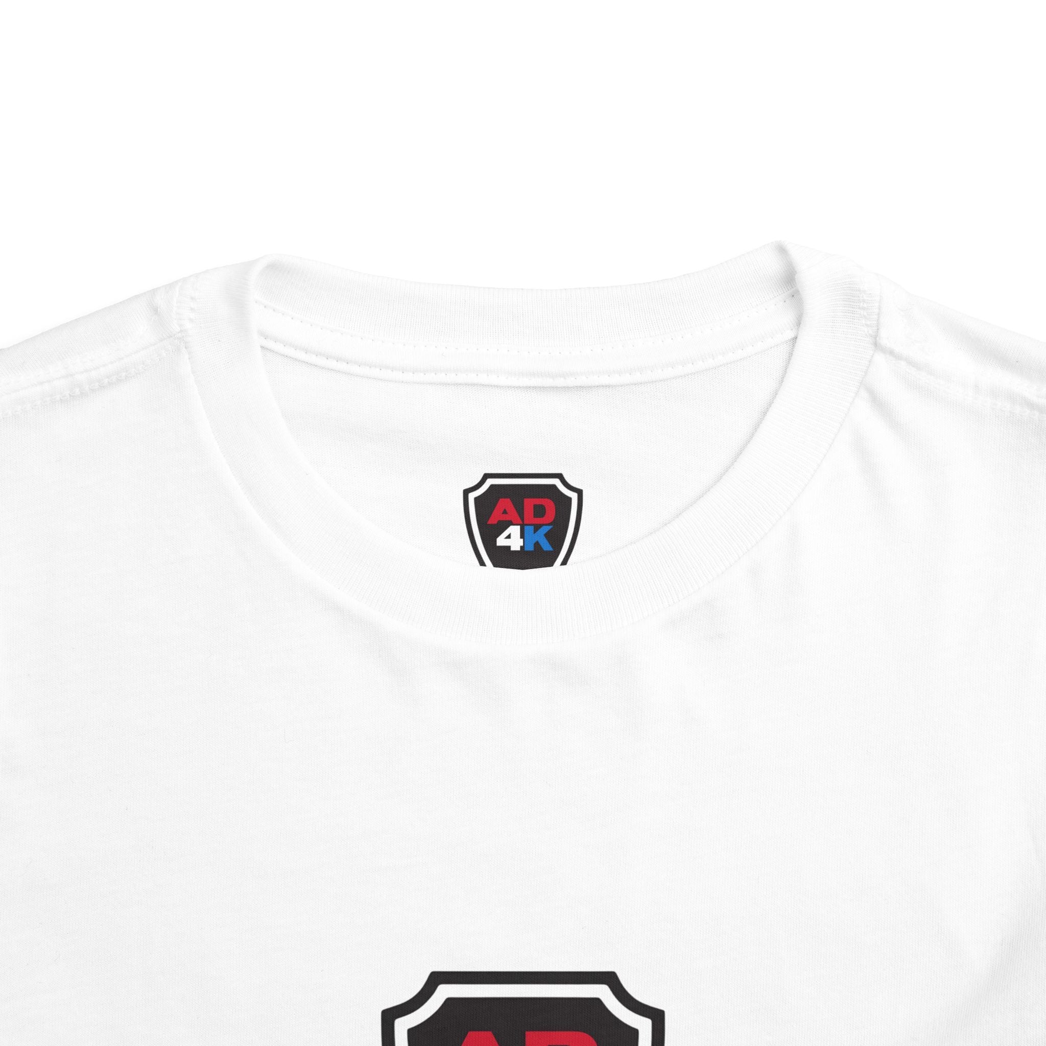 AD4K Shield Toddler Tee — White