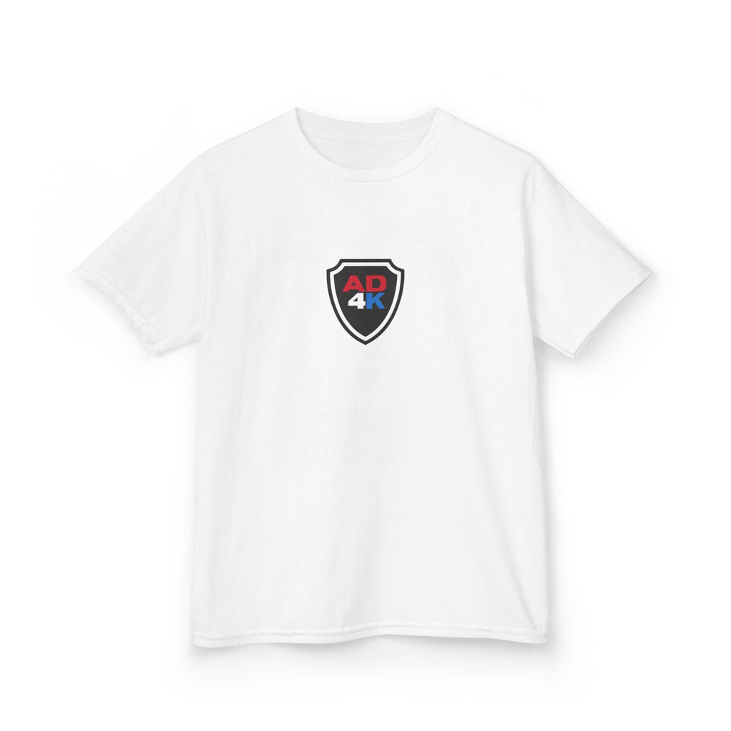 AD4K Shield Youth Tee — White