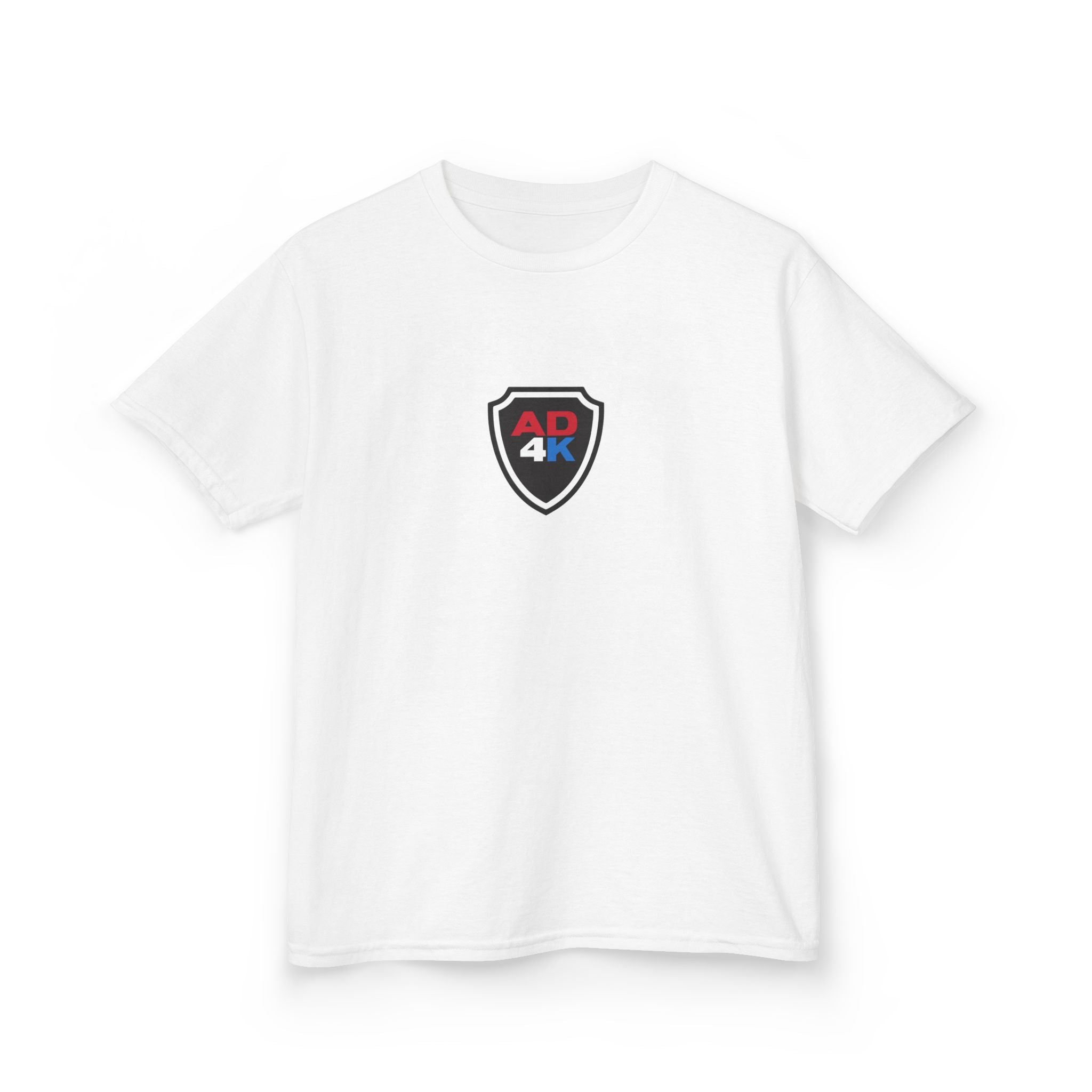 AD4K Shield Youth Tee — White
