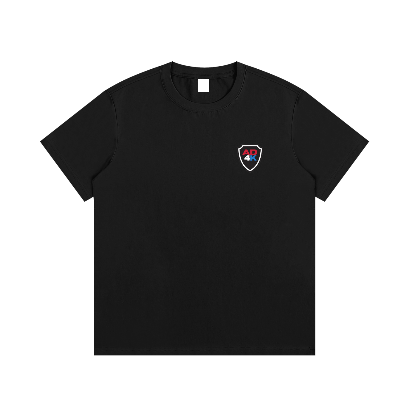 AD4K Shield Adult Tee #MilitaryMom — Black