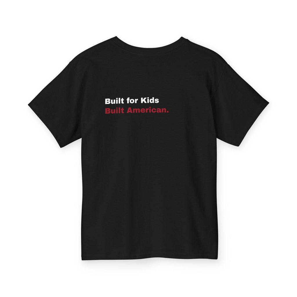 AD4K Shield Youth Tee — Black