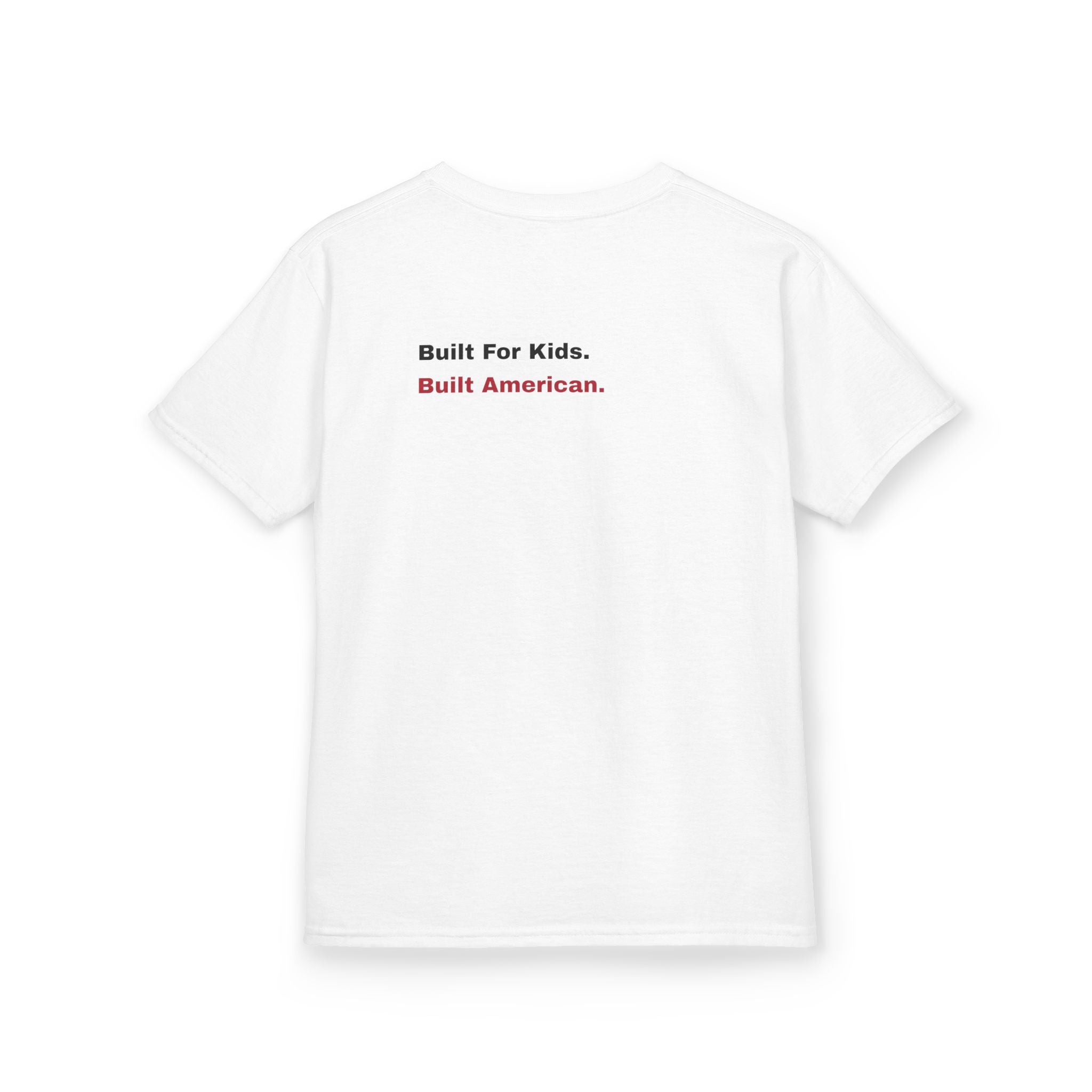 AD4K Shield Youth Tee — White