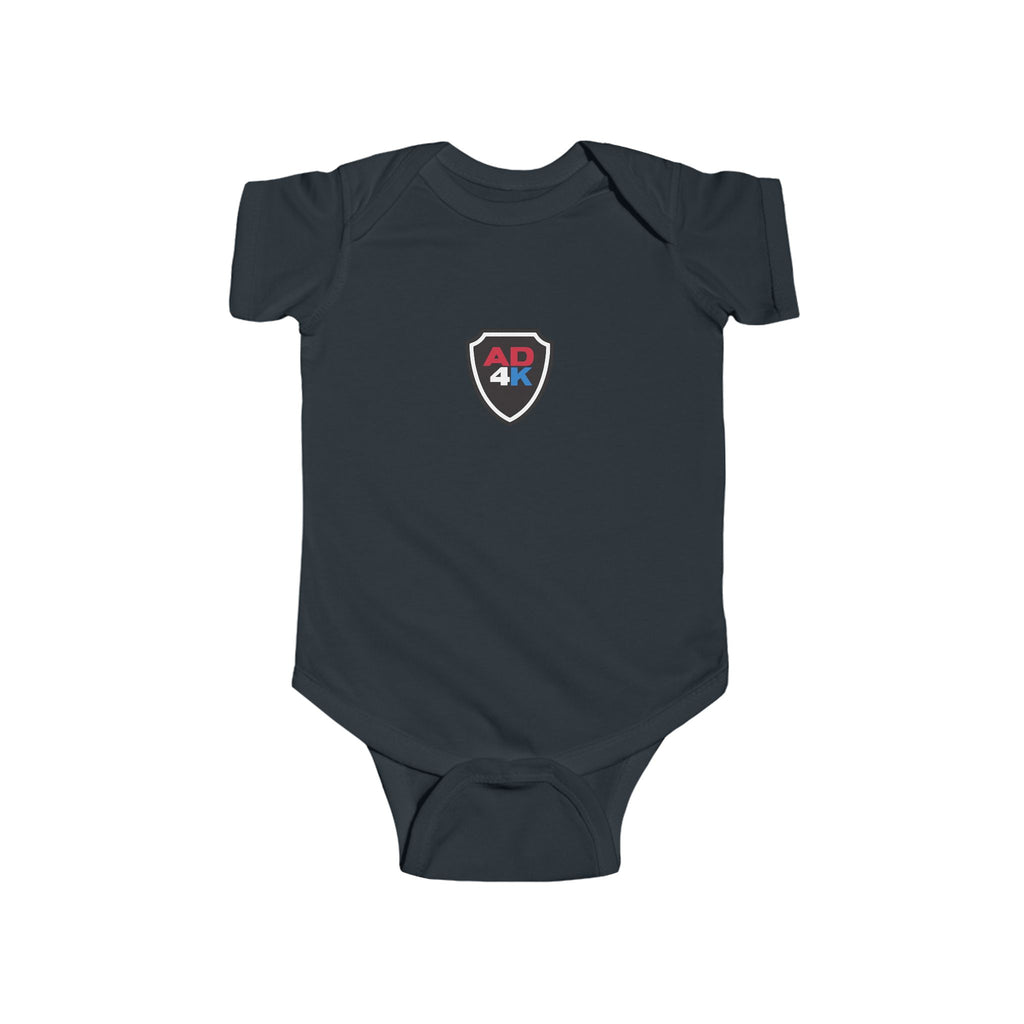 AD4K Shield Onesie — Black