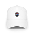 AD4K Shield Baseball Hat — White