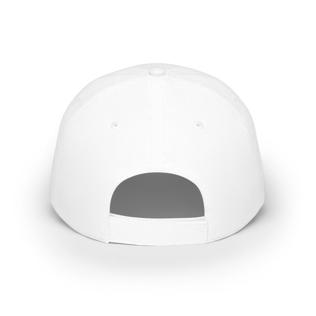 AD4K Shield Baseball Hat — White