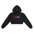 AD4K Adult Cropped Hoodie — Black