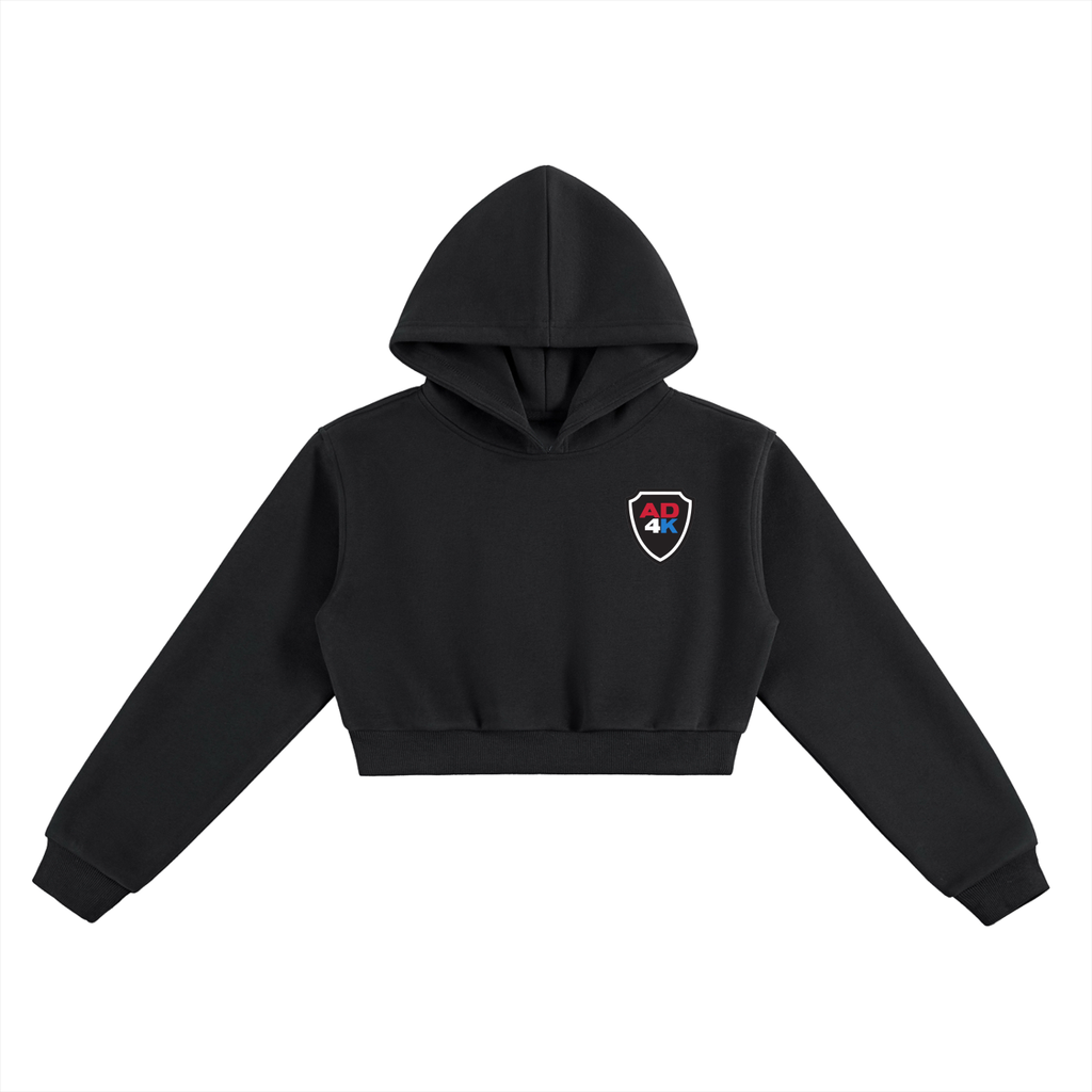 AD4K Shield Adult Cropped Hoodie