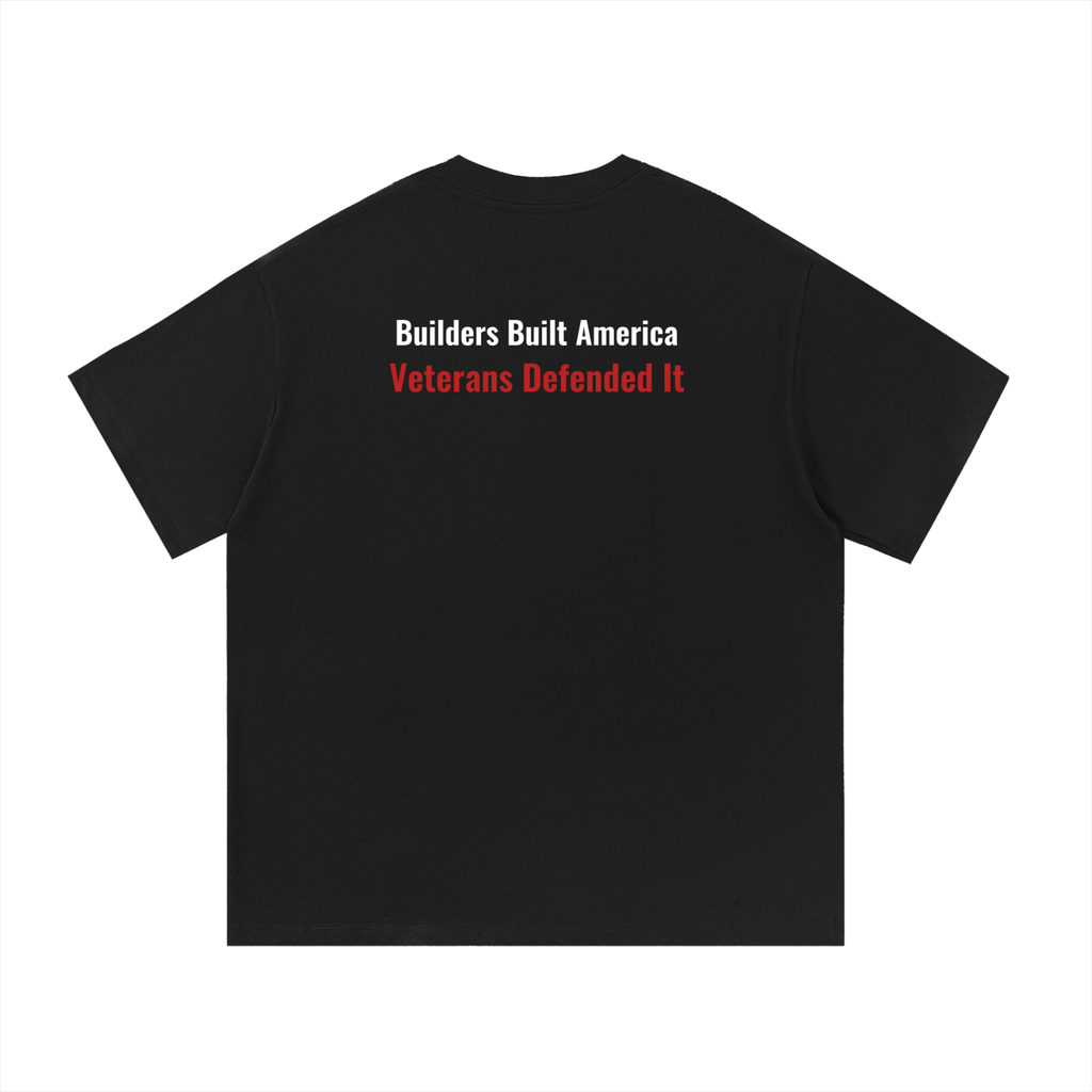 AD4K Shield Veterans Tee — Black