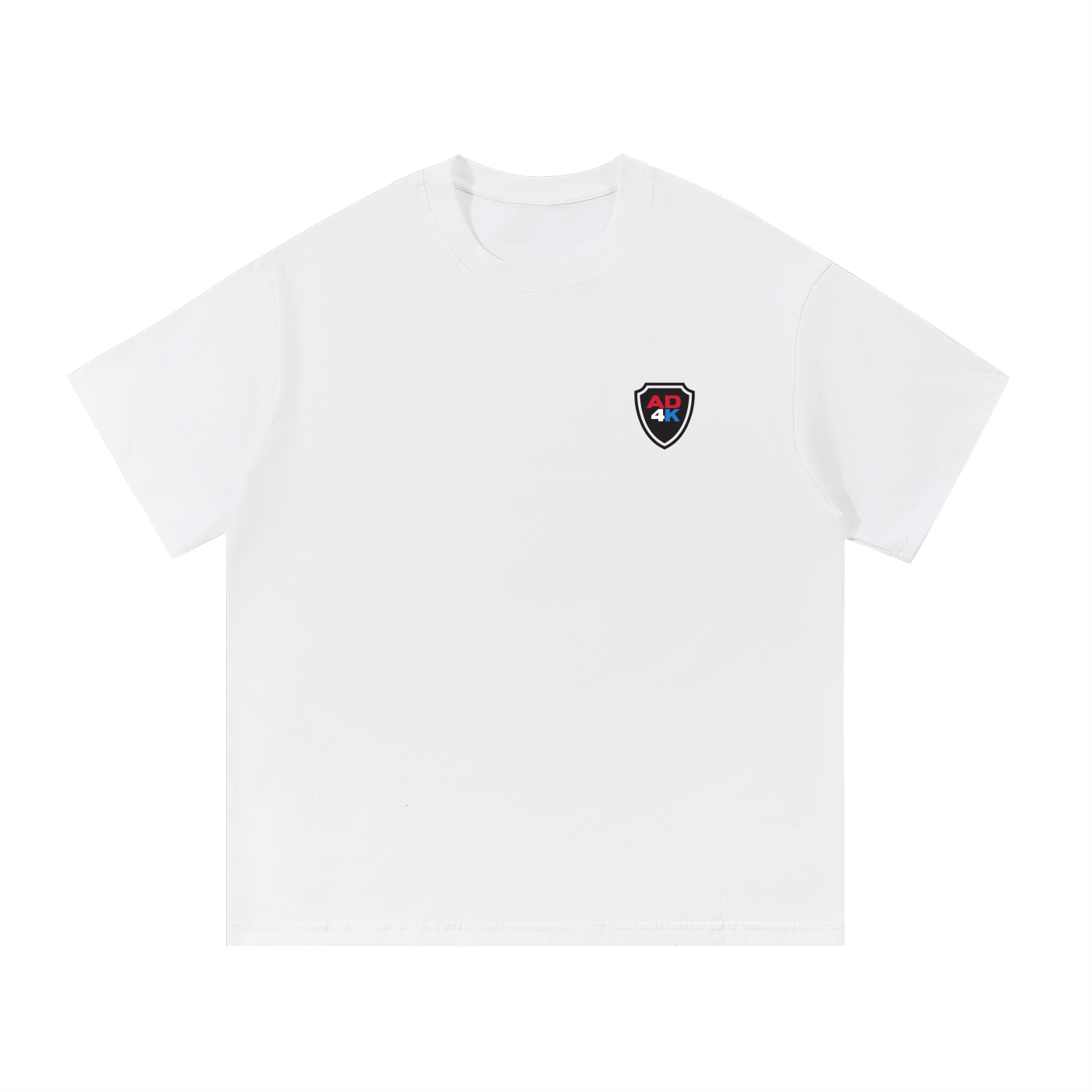 AD4K Shield Veterans Tee — White
