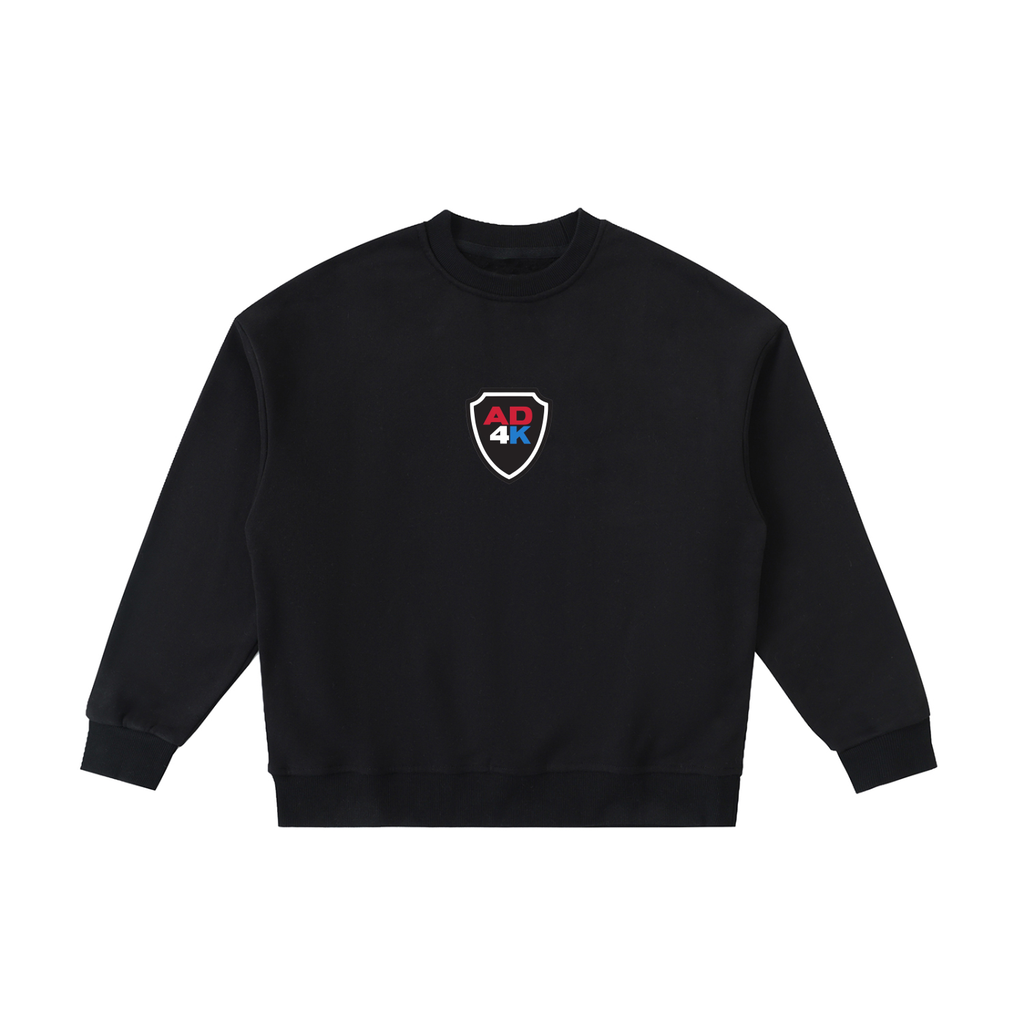 AD4K Shield Essential Youth Sweatshirt — Black