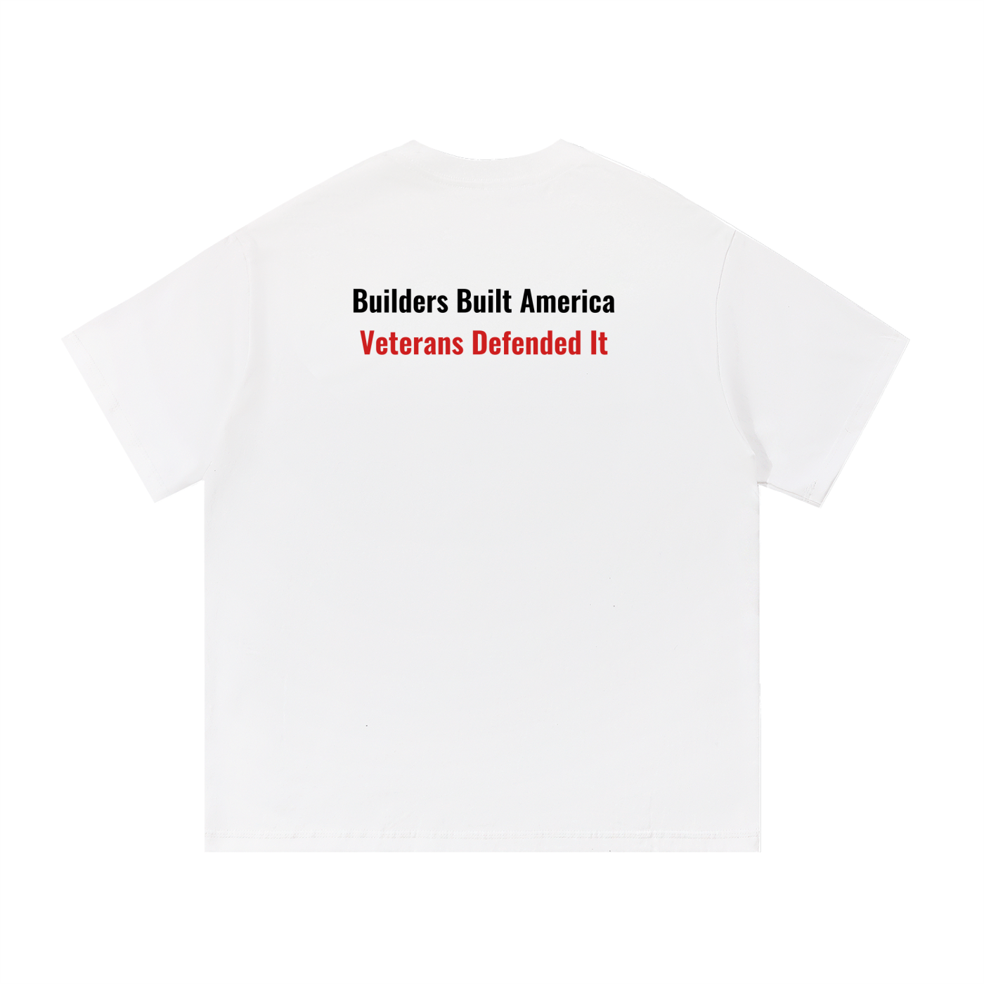 AD4K Shield Veterans Tee — White